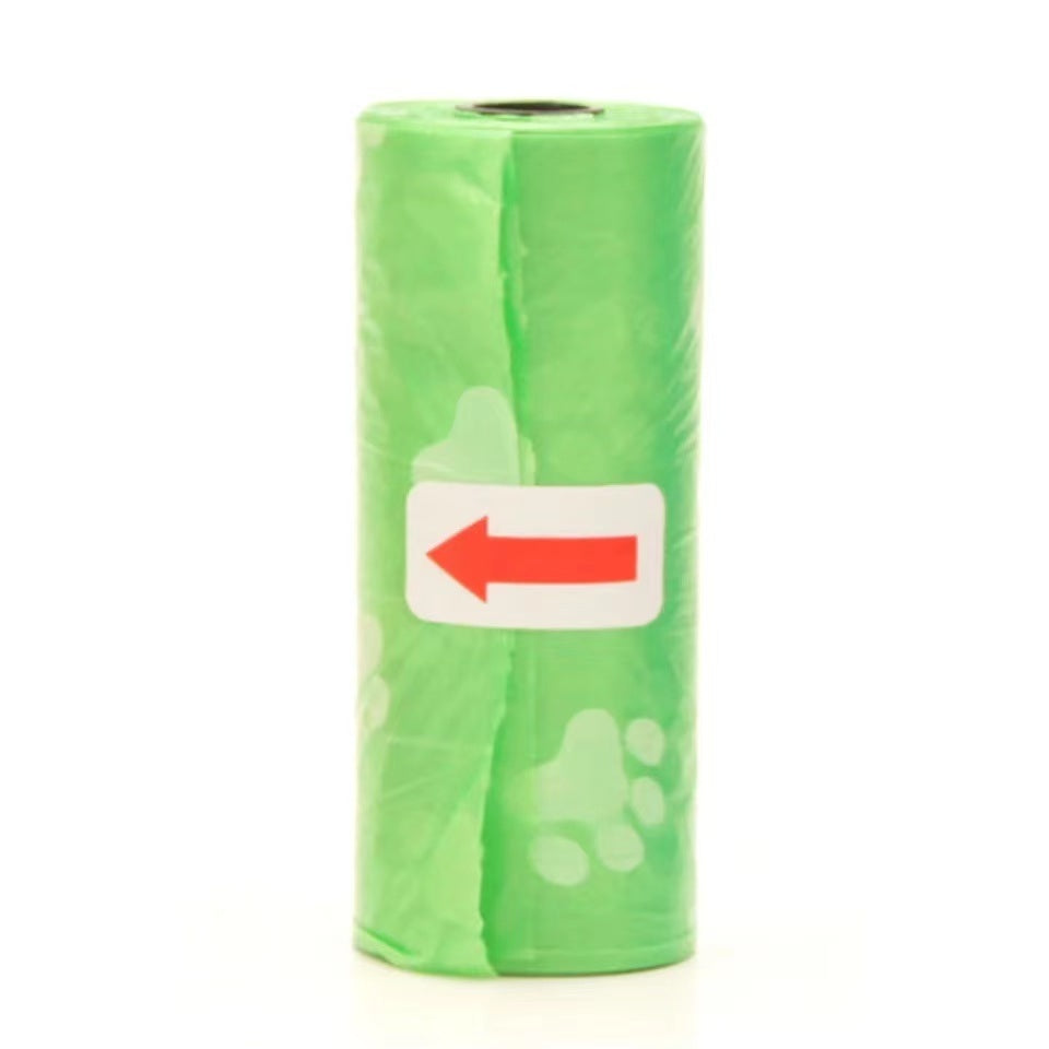 Roll Dog Cat Poop Bag Degradable Pet Garbage Bag
