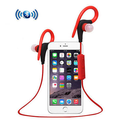 Secure Ear Hook and Remote Bluetooth Headphone