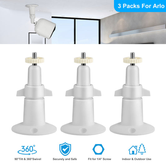 3 Packs Security Camera Wall Mount