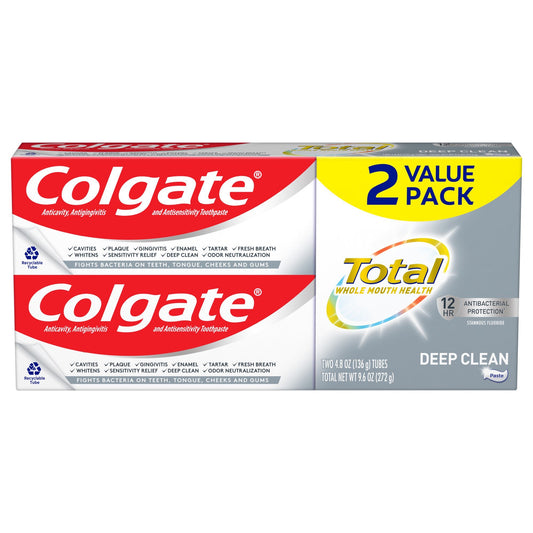 Colgate Total Toothpaste;  Deep Clean