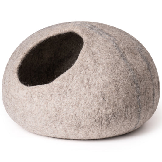 Cat Cave Bed -Handmade Wool