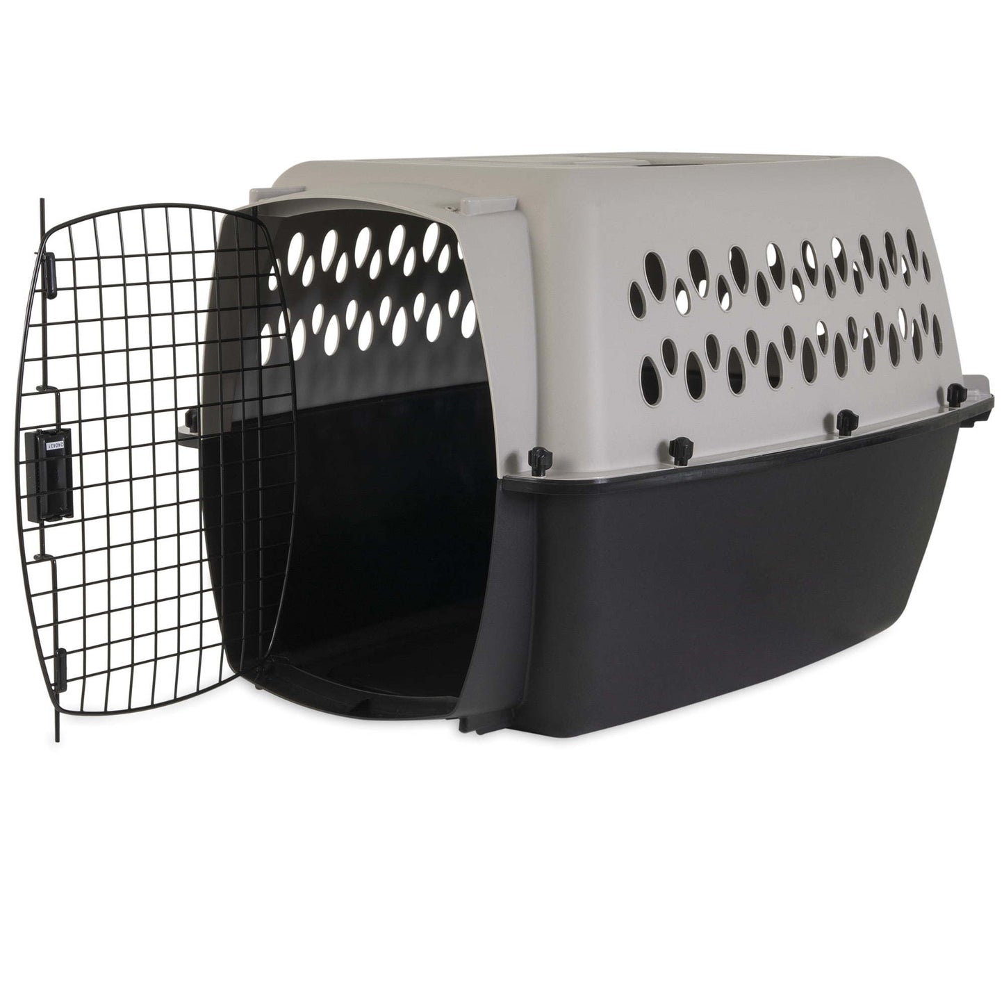 Hard-Side 36\" Plastic Pet Kennel for Dogs