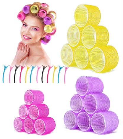 30 Packs Large Hair Rollers for Long Medium Hair