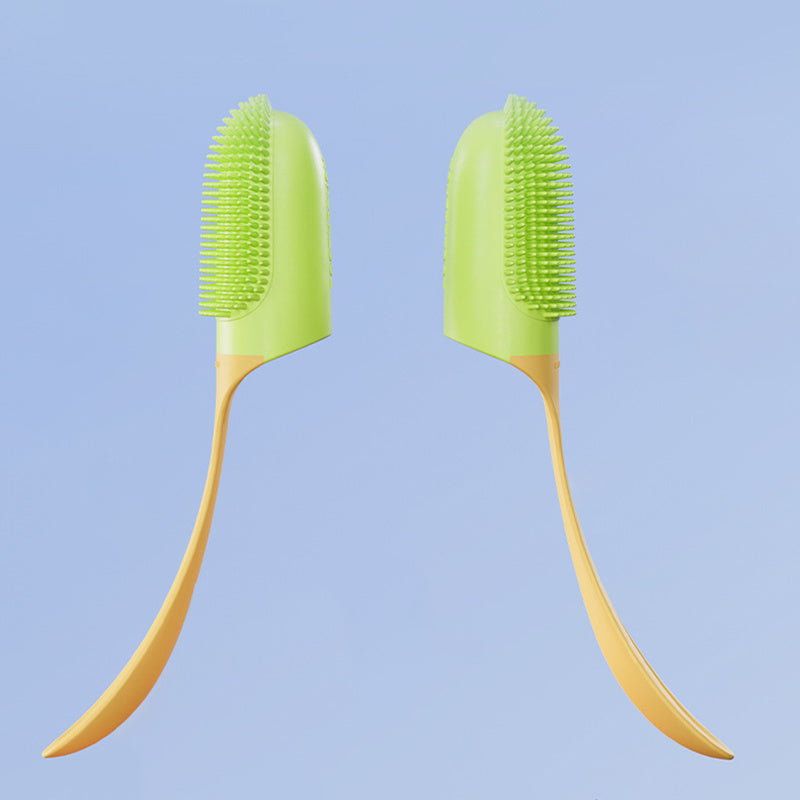 Pet Silicone Tooth Cleaning Care Toothbrush