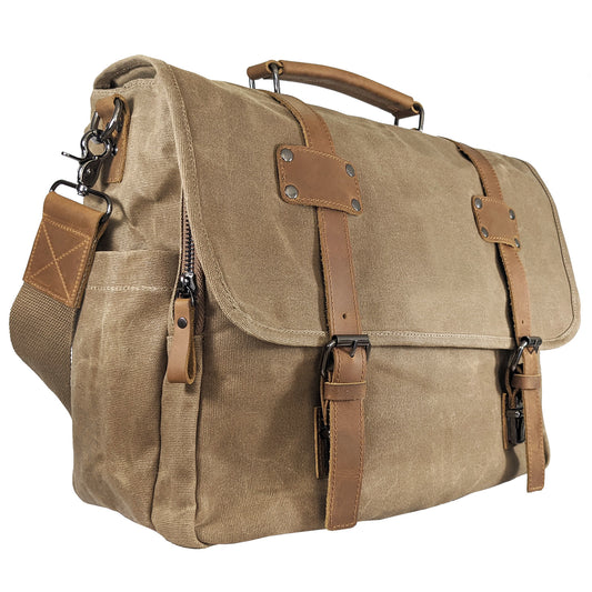 Canvas Messenger Bag for Men