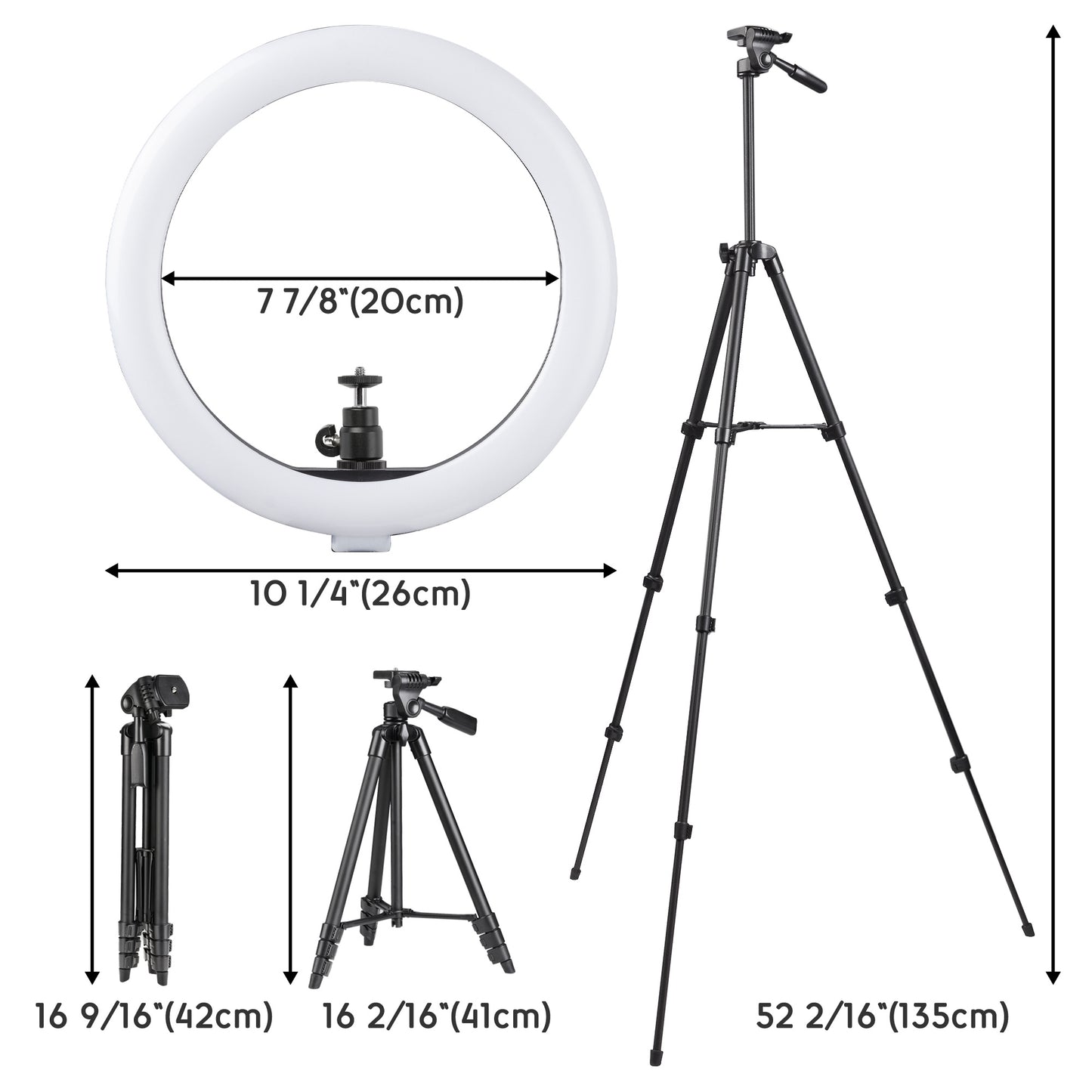 Dimmable LED Ring Light