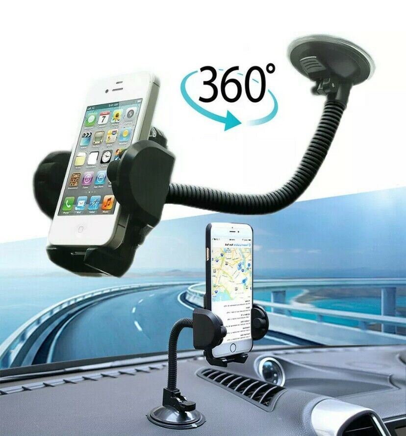 Flexible Arm Car Phone Mount Holder