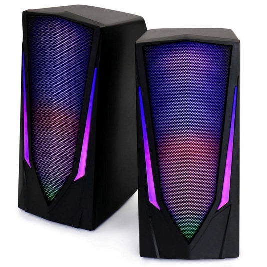 Household Computer Gaming Speakers With LED RGB Lights