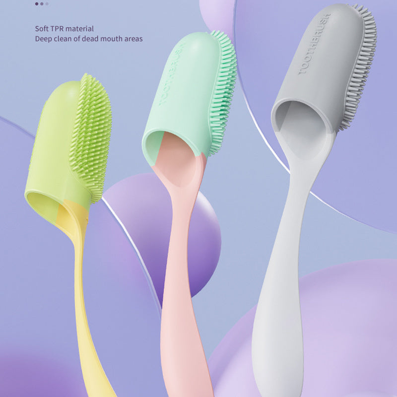 Pet Silicone Tooth Cleaning Care Toothbrush