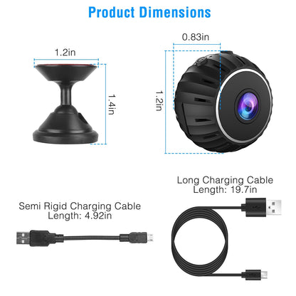 Night Vision HD 1080p Home Security Camera
