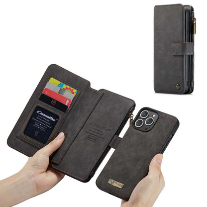 Premium Magnetic Wallet Flip Case for iPhone