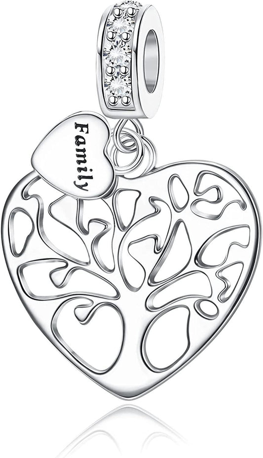 925 Sterling Silver Life Charm for Women