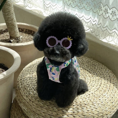 New Style Crown Round Sunglasses For Dogs