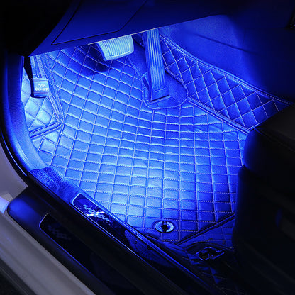 4Pcs Car Interior LED Decorative Lamp