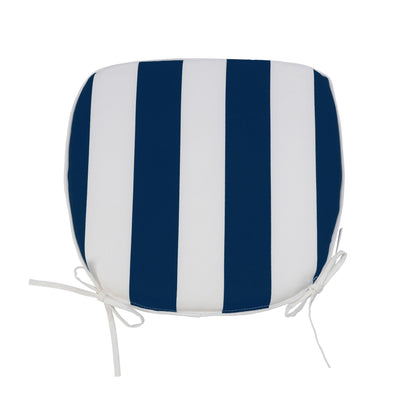 Outdoor Seat Cushions with Straps