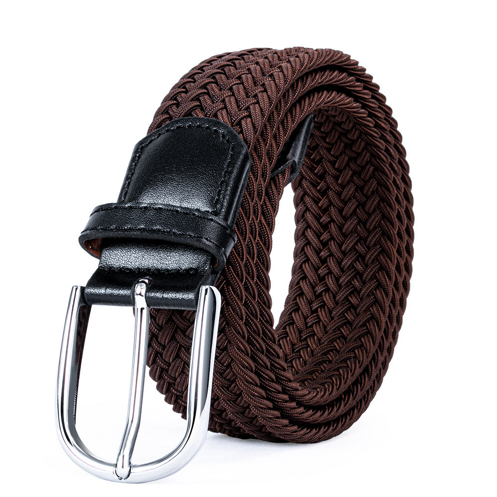 Elastic Women Braided Woven Belt