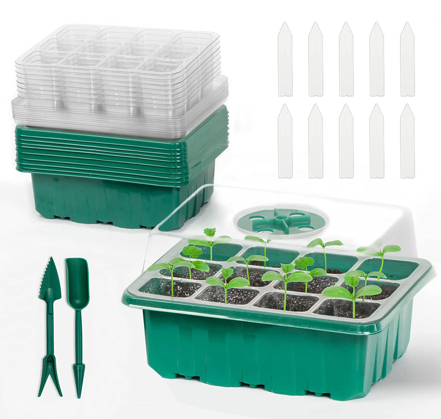 Seed Starter Tray Kit Reusable Garden Tools