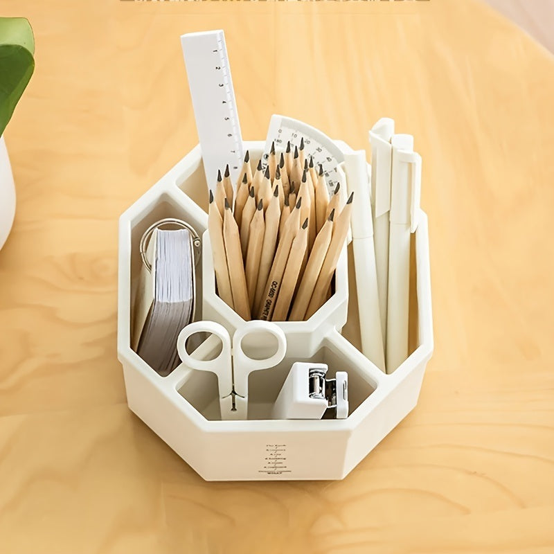 360° Rotating Pen Holder Desk Accessories