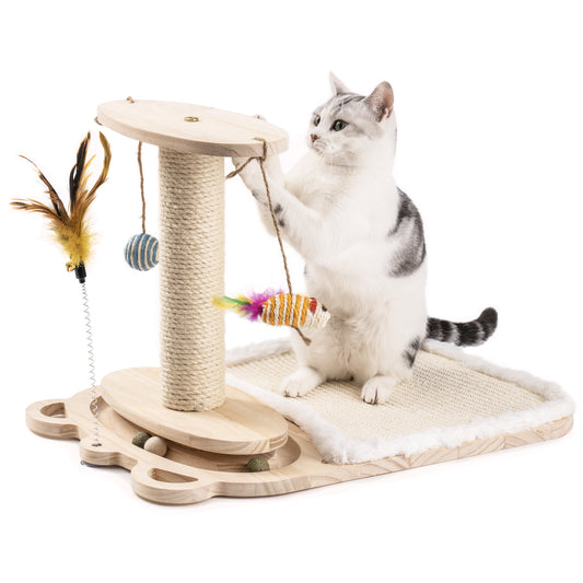 Cat Toy 1-Layer Turntable Cat