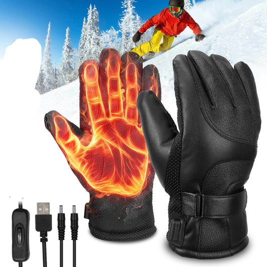 Electric Heated Gloves USB Plug Touchscreen