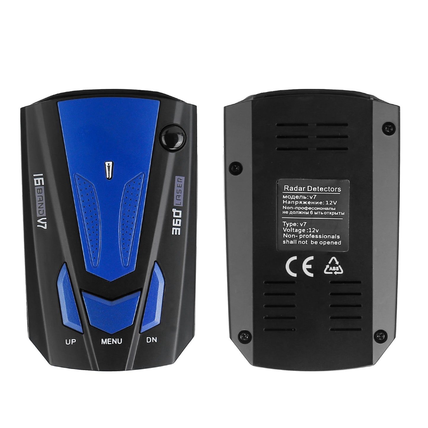 Car 16 Band V7 Speed Safety Voice Alert Car Radar Detector