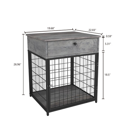 Furniture Dog Crates for small dogs Nightstand