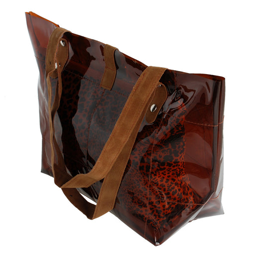 Leopard Satchel Bag