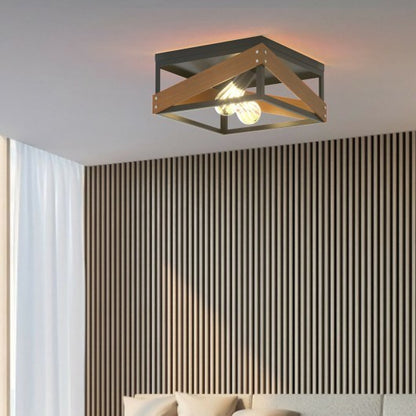 Living Room Adjustable Rustic Ceiling Lamp