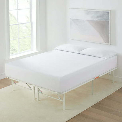 14" High Profile Foldable Steel Full Platform Bed