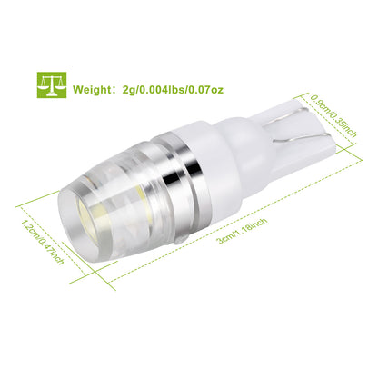Xenon White Wedge Base LED Replacement Bulbs