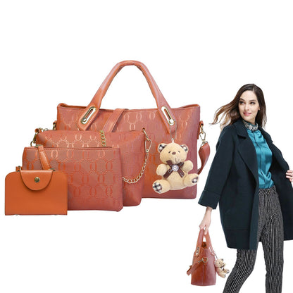 Women Leather Handbag Lady Shoulder Bags