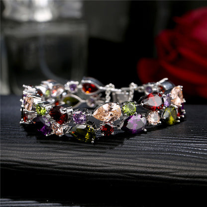 Multicolor Cubic Zircon Bracelets