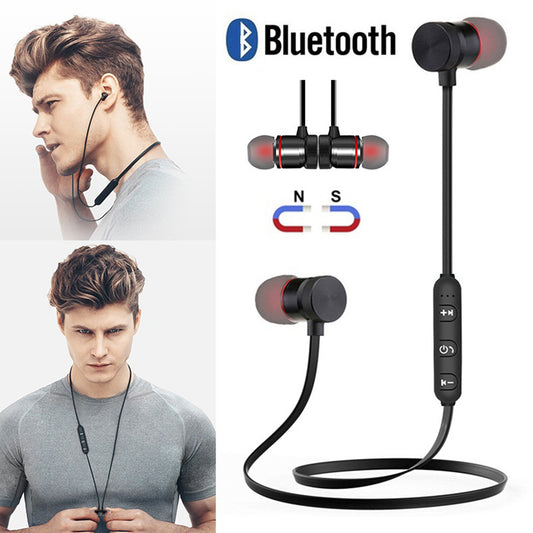 Magnetic Headphones In-Ear Bluetooth Stereo Earphones