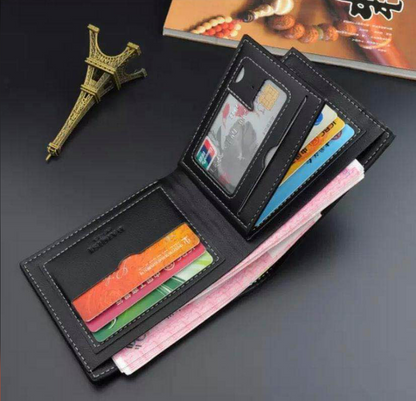 Men's Pu leather wallet