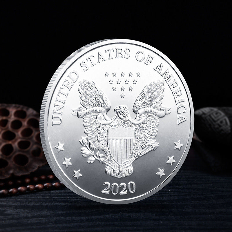 Joe Biden Gold Silver Plated Souvenir Commemorative Coin