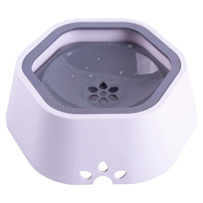 2-in-1 Food and Anti-Spill Water Pet Bowl