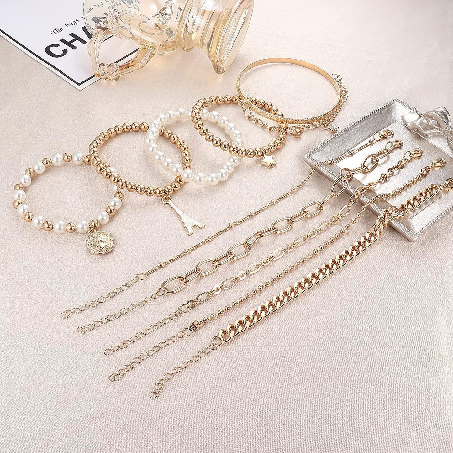 Chain Bracelets Set for Women
