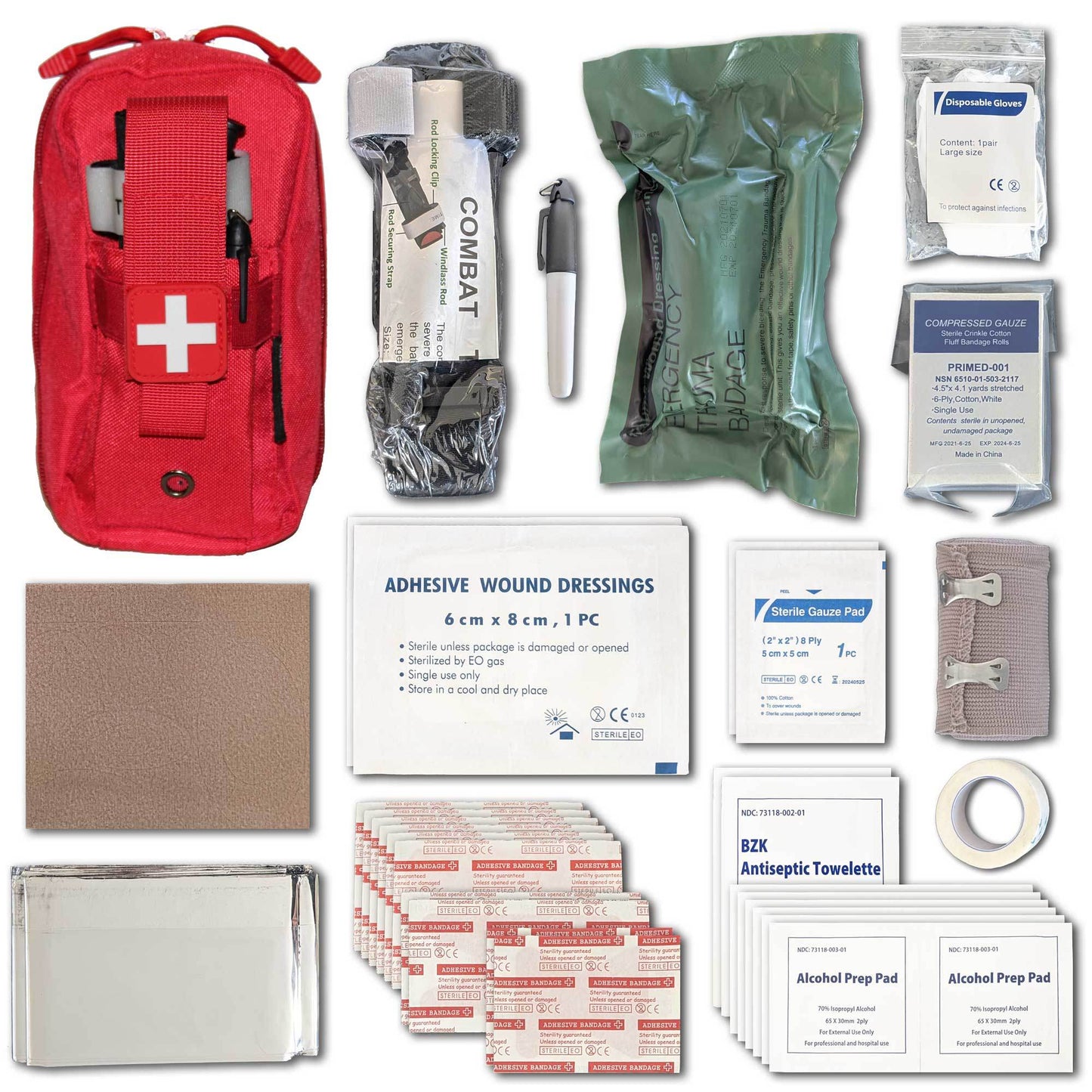 Compact Personal First Aid Kit