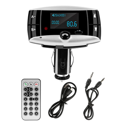 Car Wireless FM Transmitter USB Charger