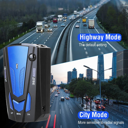 Car 16 Band V7 Speed Safety Voice Alert Car Radar Detector