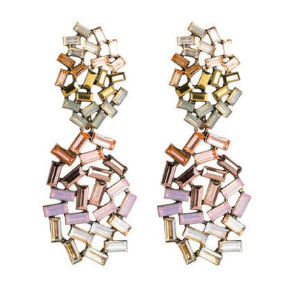 Colorful Crystal  Earrings For Women