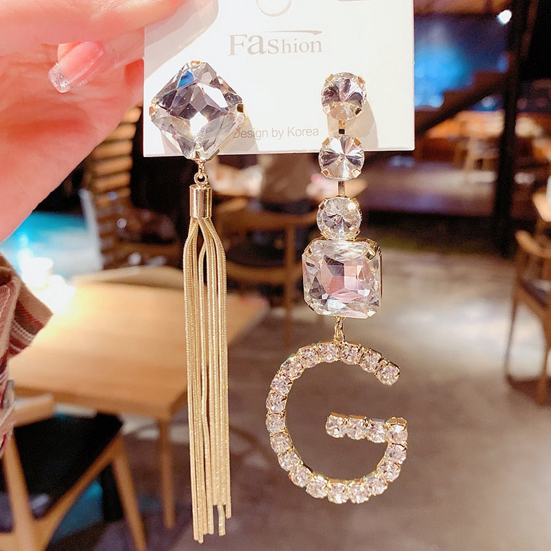 Big Letter G Jewelry Earrings GG Charming Earrings
