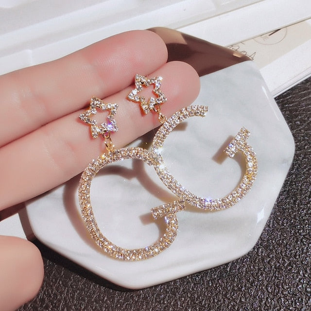 Big Letter G Jewelry Earrings GG Charming Earrings