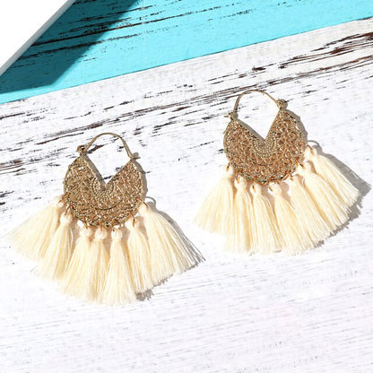 Big Tassel Earrings for Women