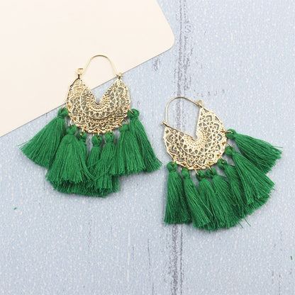 Big Tassel Earrings for Women