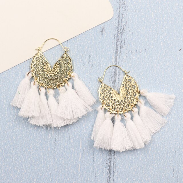 Big Tassel Earrings for Women