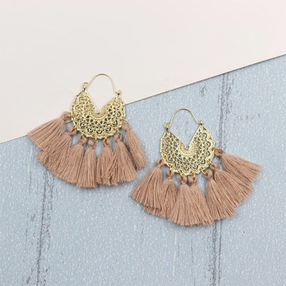 Big Tassel Earrings for Women