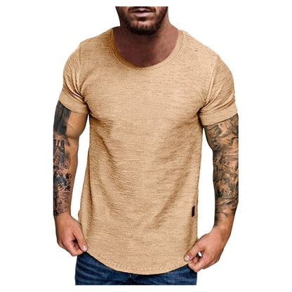 Slubby Cotton T Shirt